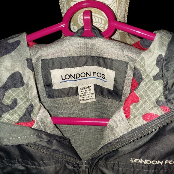 London Fog Hooded Jacket Boy's Size M (10/12) - Picture 3 of 6
